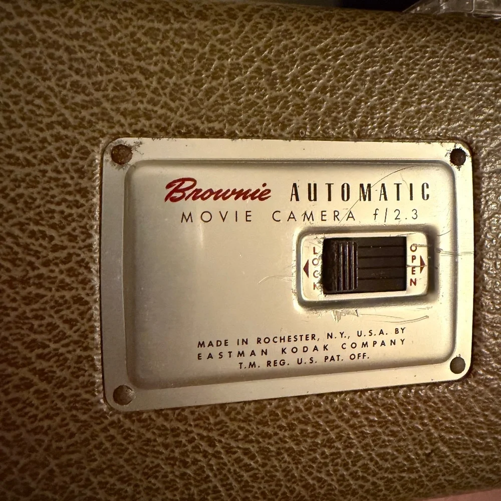Vintage KODAK Brownie 8mm Automatic Movie Camera F/2.3 Lens UNTESTED